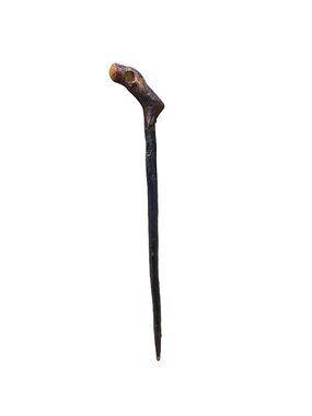Handcrafted Irish Blackthorn Walking Stick Cane 37" Made In Ireland WITH TAG